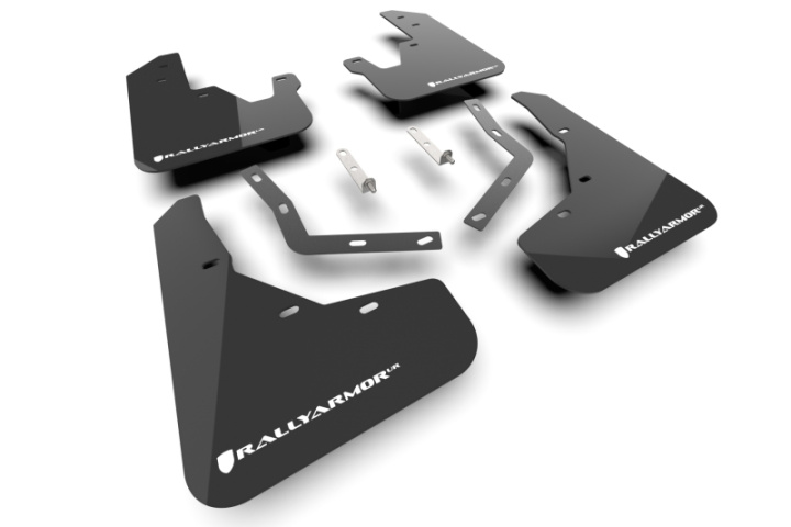 Rally Armor 23-26 Honda CR-V Black Mud Flap - White Logo in the group Select car model at DDESIGN Scandinavia AB (MF149-UR-BLK-WH)