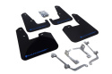 11-14 WRX Hatch Mud Flap Blue Logo Rally Armor