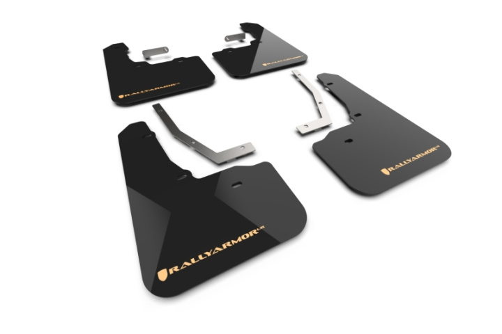Rally Armor 2026 Subaru Forester Wilderness Black UR Mud Flap w/ Wild Orange Logo in the group Select car model at DDESIGN Scandinavia AB (MF152-UR-BLK-WOR)