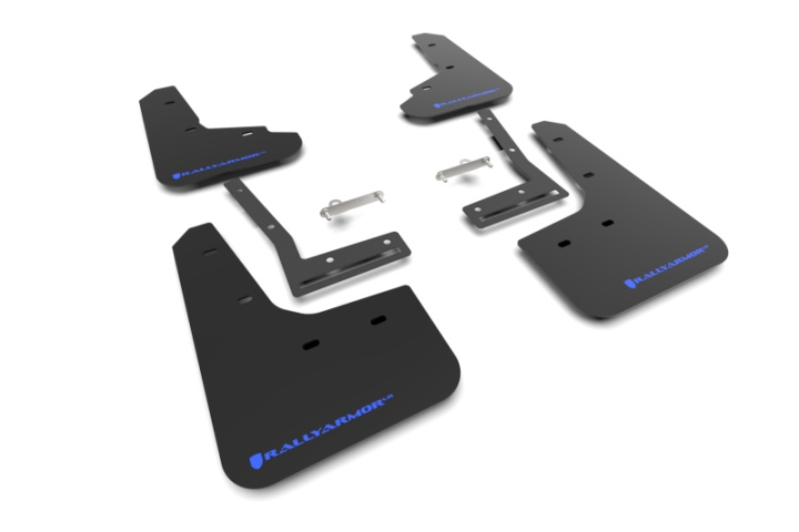 Rally Armor 2026+ Subaru Trailseeker Black UR Mud Flap w/Blue Logo in the group Select car model at DDESIGN Scandinavia AB (MF156-UR-BLK-BL)