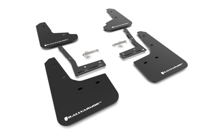 Rally Armor 2026+ Subaru Trailseeker Black UR Mud Flap w/White Logo in the group Select car model at DDESIGN Scandinavia AB (MF156-UR-BLK-WH)