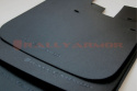 93-01 Basic Mud Flap Black    Logo Rally Armor
