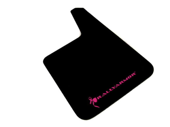 Rally Armor Universal Fit (No Hardware) Basic Plus Breast Cancer Pink Logo in the group Select car model at DDESIGN Scandinavia AB (MF20-BAS-BCPK)