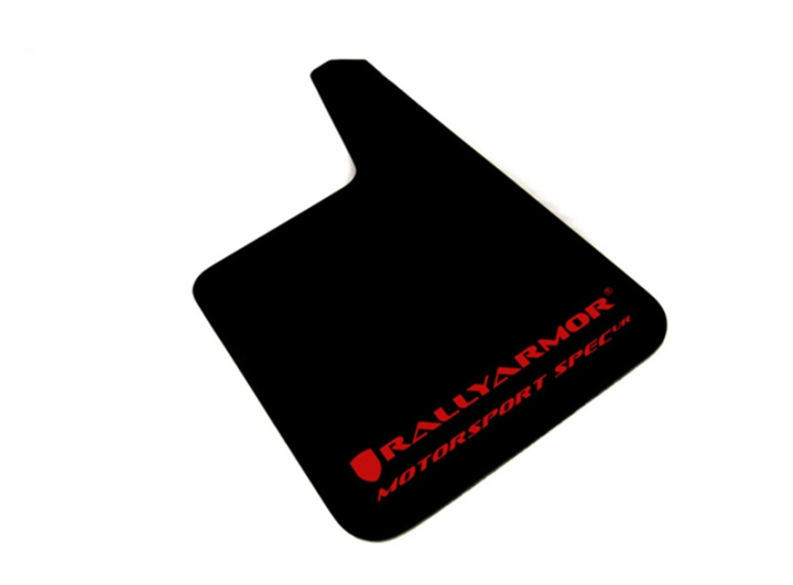 Universal MSpec Mud Flap Red Logo Rally Armor in the group Exterior / Styling / Mud Flaps at DDESIGN Scandinavia AB (MF20-MSUR-BKRD)