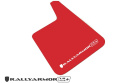 Red Universal UR Plus Mud Flap White Logo Rally Armor