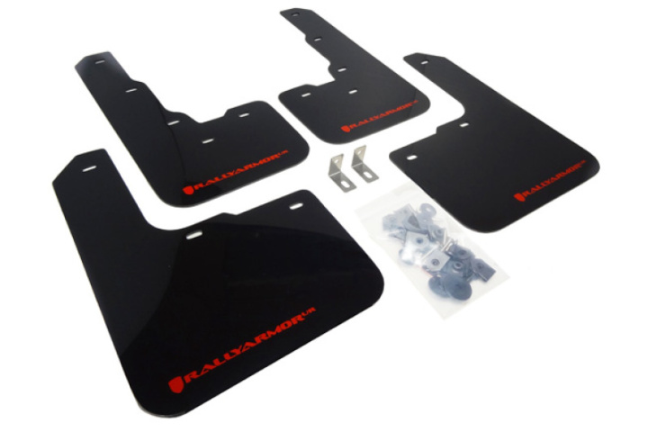 Rally Armor 13-16 Dodge Dart Black UR Mud Flap w/ Red Logo in the group Select car model at DDESIGN Scandinavia AB (MF39-UR-BLK-RD)