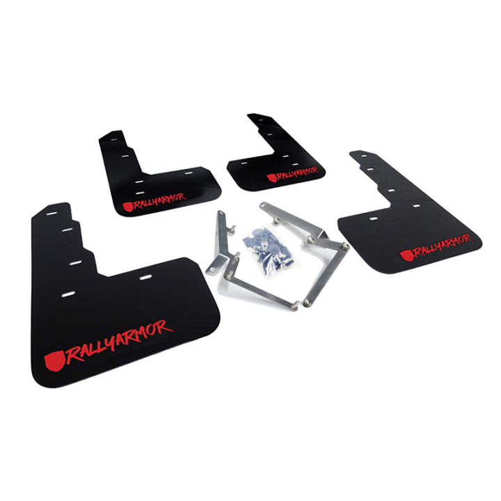 Rally Armor 17-22 Honda Civic Type R Black Mud Flap Red Altered Font Logo in the group Select car model at DDESIGN Scandinavia AB (MF47-UR-BLK-RD-X)