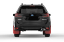 2019+ Subaru Forester Red Mud Flap White Logo Rally Armor