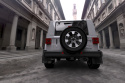 Rally Armor 18-25 Jeep JL Wrangler Black UR Mud Flap w/White Logo