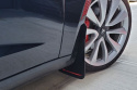 Tesla Model 3 17+ Mud Flaps Blue Logo Rally Armor