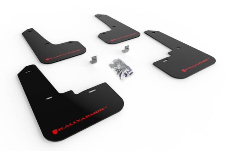 Rally Armor 20-25 Subaru Legacy Black UR Mud Flap w/Red Logo in the group Select car model at DDESIGN Scandinavia AB (MF64-UR-BLK-RD)