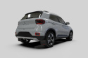 Rally Armor 20-26 Hyundai Venue Black Mud Flap Blue Logo
