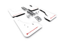 Rally Armor 18-27 Toyota Corolla Hatchback White UR Mud Flap Red Logo