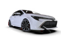 Rally Armor 18-27 Toyota Corolla Hatchback White UR Mud Flap Red Logo