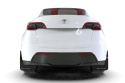 Tesla Model Y 20+ inc Juniper Mud Flaps Red Logo Rally Armor