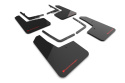 Rally Armor 21-25 Ford F-150 Raptor Gen 3 Black UR Mud Flap w/Red Logo