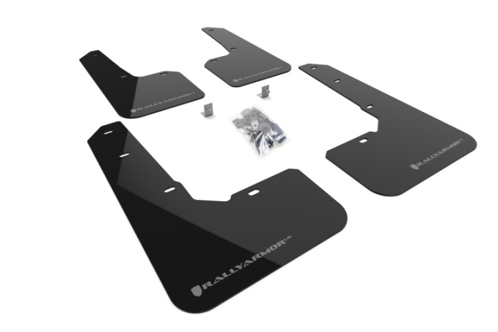 Rally Armor 22-25 Subaru Outback Wilderness Black Mud Flap Grey Logo in the group Select car model at DDESIGN Scandinavia AB (MF76-UR-BLK-GRY)