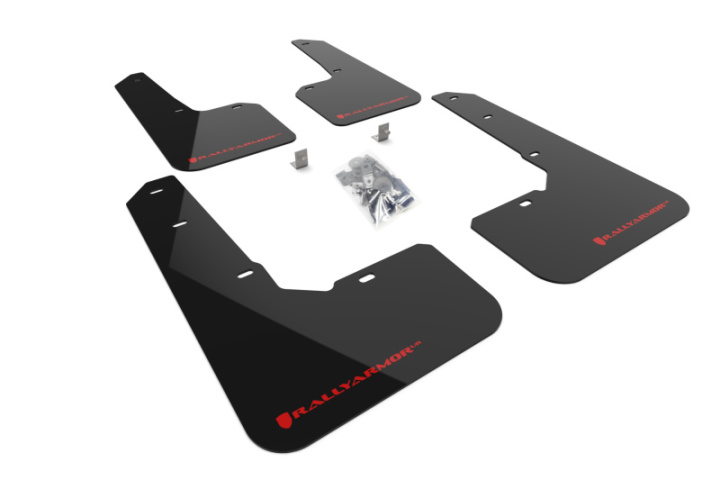 Rally Armor 22-25 Subaru Outback Wilderness Black Mud Flap Red Logo in the group Select car model at DDESIGN Scandinavia AB (MF76-UR-BLK-RD)