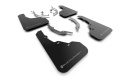 Rally Armor 22-26 Hyundai Santa Cruz Black Mud Flap w/Grey Logo