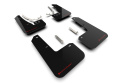Rally Armor 22-26 VW MK8 Golf GTI/R Black UR Mud Flap w/Red Logo