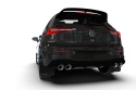 Rally Armor 22-26 VW MK8 Golf GTI/R Black UR Mud Flap w/Red Logo