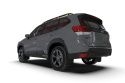 Rally Armor 22-24 Subaru Forester & Wilderness Black UR Mud Flap w/Wild Orange Logo