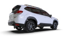 Rally Armor 22-24 Subaru Forester & Wilderness Black UR Mud Flap w/Wild Orange Logo