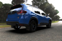 Rally Armor 22-24 Subaru Forester & Wilderness Black UR Mud Flap w/Wild Orange Logo