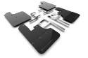 Rally Armor 19-25 Jeep Gladiator JT (Incl. Overland/Sport/Sport S) Black Mud Flap w/Army Green Logo