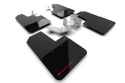 Rally Armor 21-25 Ford Bronco (Plstc Bmpr - NO Rptr/Sprt - NO RR/RB) Blk Mud Flap w/Red Logo