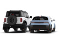 Rally Armor 21-25 Ford Bronco RR-PL Rock Rail-Plastic Rear Bumper Black Mud Flap BCE Pink Logo