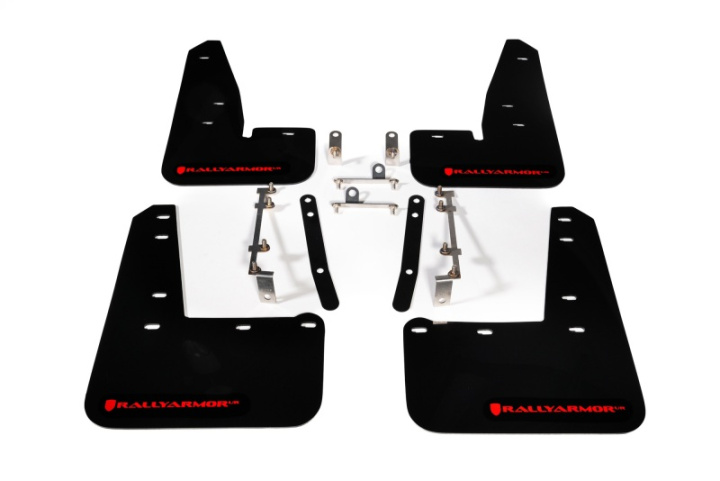 Rally Armor 23-26 Toyota GR Corolla Black UR Mud Flap w/Red Logo in the group Select car model at DDESIGN Scandinavia AB (MF89-UR-BLK-RD)