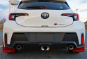 Rally Armor 23-26 Toyota GR Corolla Red UR Mud Flap w/Black Logo