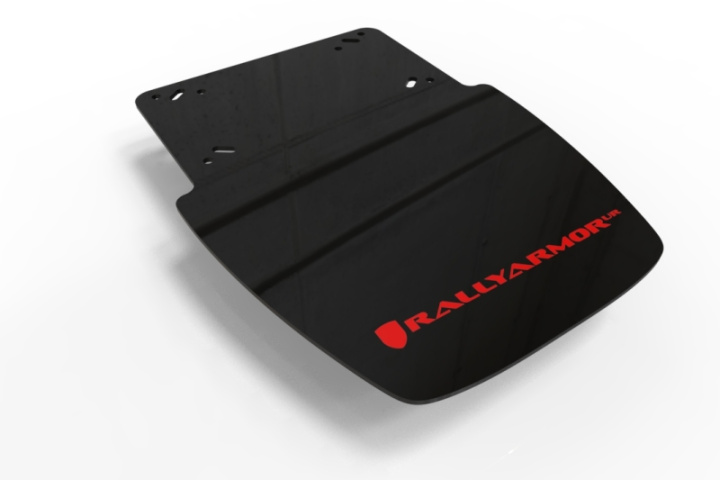 Rally Armor 19-25 Can-Am Ryker (Rally Ed. & Sport) Black UR Mud Guard Red Logo in the group Select car model at DDESIGN Scandinavia AB (MF95-UR-BLK-RD)