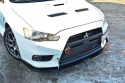 Mitsubishi Lancer Evolution X 2007-2015 Racingsplitter V.1 Maxton Design