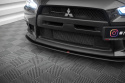 Mitsubishi Lancer EVO X 2007-2015 Street Pro Front Splitter Maxton Design