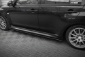 Mitsubishi Lancer EVO X 2007-2015 Street Pro Side Skirts Diffusers Maxton Design