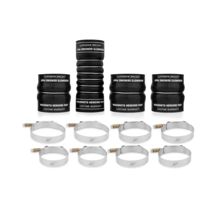 Dodge 6.7L Cummins Factory-Fit Boot Kit Mishimoto in the group Select car model / Dodge / Ram 93-01 / Tuning / Intercooler & Pipes at DDESIGN Scandinavia AB (MMBK-RAM-07BK)