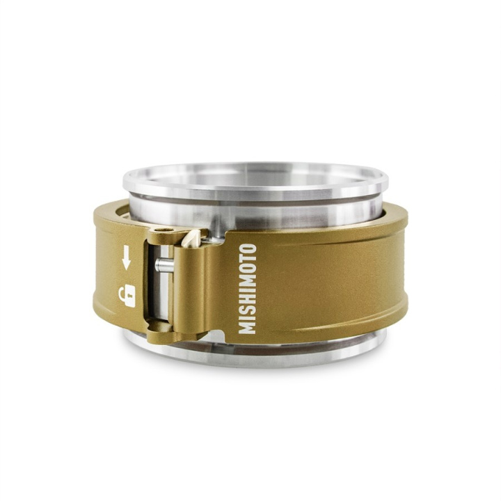 3.0\'\' Quick Release Clamp Assembly Gold Mishimoto in the group Tuning / Cooling / Intercooler & Pipes / Clamps for intercooler at DDESIGN Scandinavia AB (MMCLAMP-QD-30GD)