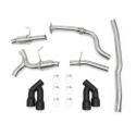 Chevrolet Camaro 2.0T Cat-Back Exhaust 2016+ Black Quad Tips Mishimoto
