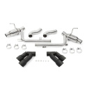 Chevrolet Camaro SS Pro Axle-Back Exhaust 2016+ Quad Black Tips Mishimoto