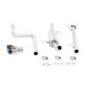 Ford Fiesta ST Non-Resonated Cat-Back Exhaust 2014-2019 Burnt Tips Mishimoto