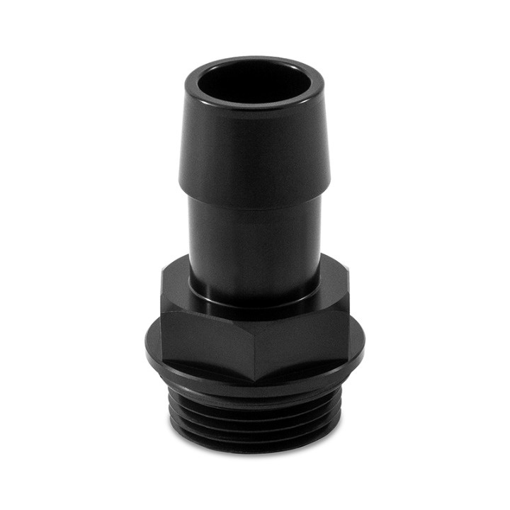 M27x2.0 to 3/4\'\' Hose Barb Aluminum Fitting Black Mishimoto in the group Tuning / AN-Couplings / AN Adapters at DDESIGN Scandinavia AB (MMFT-M27-34BK)