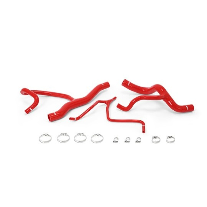 Chevrolet Camaro 2.0T with HD Cooling Package Silicone Radiator Hose Kit 2016+ Red Mishimoto in the group Select car model / Chevrolet / Camaro Gen.6 15+ / Tuning at DDESIGN Scandinavia AB (MMHOSE-CAM4-16HDRD)