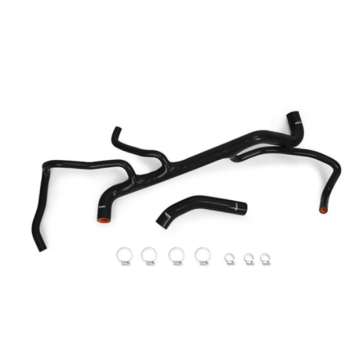 Chevrolet Camaro SS Silicone Radiator Hose Kit 2016+ Black Mishimoto in the group Select car model / Chevrolet / Camaro Gen.6 15+ / Tuning at DDESIGN Scandinavia AB (MMHOSE-CAM8-16BK)