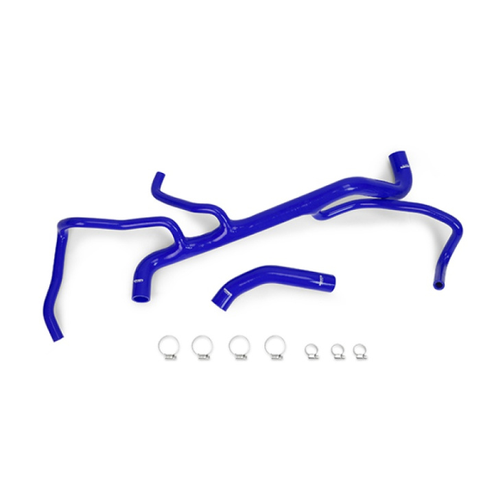 Chevrolet Camaro SS Silicone Radiator Hose Kit 2016+ Blue Mishimoto in the group Select car model / Chevrolet / Camaro Gen.6 15+ / Tuning at DDESIGN Scandinavia AB (MMHOSE-CAM8-16BL)