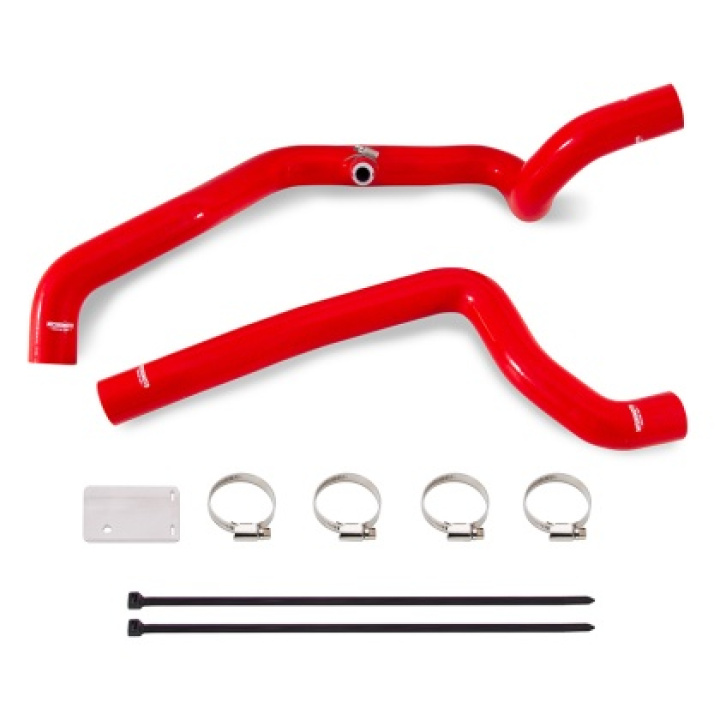 Jeep Wrangler JL 2.0L Silicone Radiator Hose Kit 2018+ Red Mishimoto in the group Select car model / Jeep / Wrangler JL 2018+ / Tuning at DDESIGN Scandinavia AB (MMHOSE-JLH-18RD)