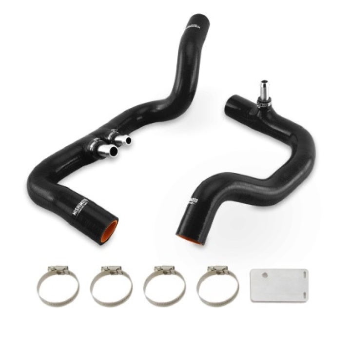 18+Jeep Wrangler JL/20+Gladiator JT Rad Hose Kit AT Black Mishimoto in the group Select car model / Jeep / Wrangler JL 2018+ / Tuning at DDESIGN Scandinavia AB (MMHOSE-JLP-18ABK)