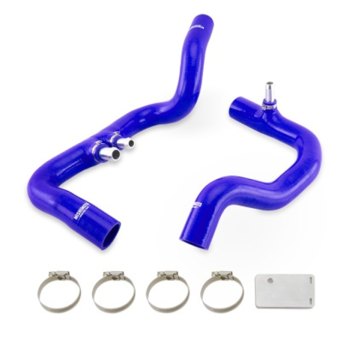 18+Jeep Wrangler JL/20+Gladiator JT Rad Hose Kit AT Blue Mishimoto in the group Select car model / Jeep / Wrangler JL 2018+ / Tuning at DDESIGN Scandinavia AB (MMHOSE-JLP-18ABL)