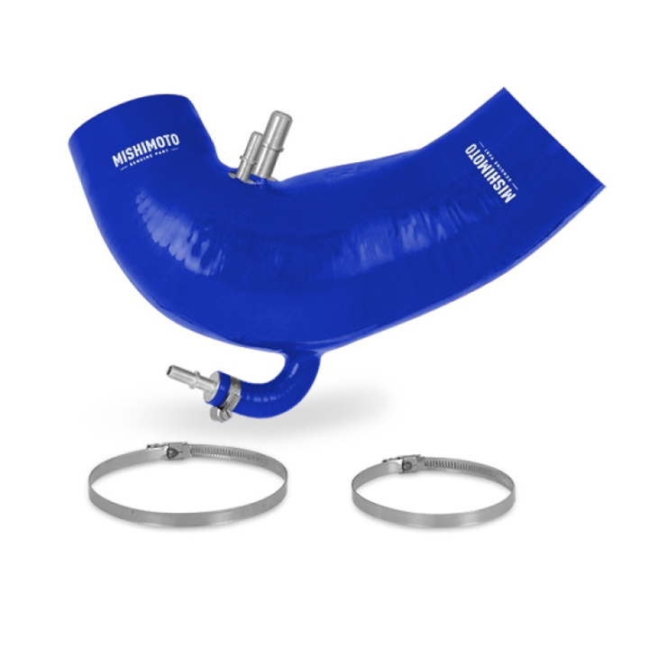 2015-2017 Ford Mustang GT Silicone Induction Hose Blue Mishimoto in the group Select car model / Ford / Mustang 15-17 / Tuning / Intake & Accessories at DDESIGN Scandinavia AB (MMHOSE-MUS8-15IHBL)